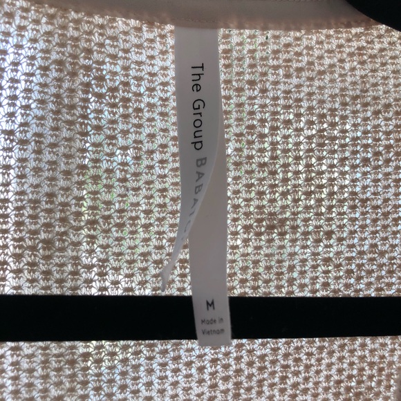 Babaton Beige Button Down long sleeved shirt - Picture 3 of 3